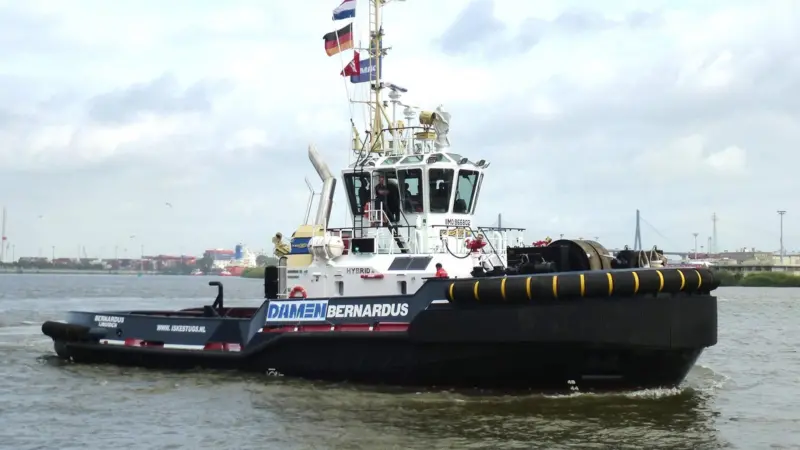 Damen hosted the opening reception at ITS with a visit from the ‘Bernardus’