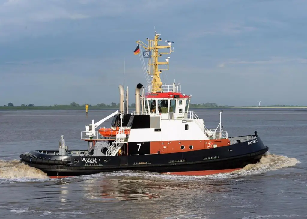 Bugsier 7 has been delivered to the Bugsier Reederei Hamburg fleet by the Fassmer shipyard