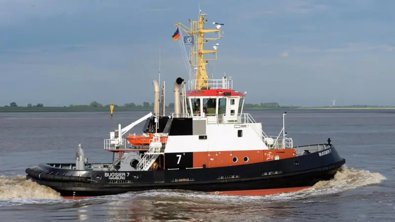 Bugsier 7 has been delivered to the Bugsier Reederei Hamburg fleet by the Fassmer shipyard