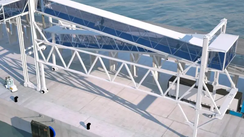 ADELTE’s range of boarding bridges consists of seven base models and covers all the configurations and needs of cruise and ferry terminals worldwide