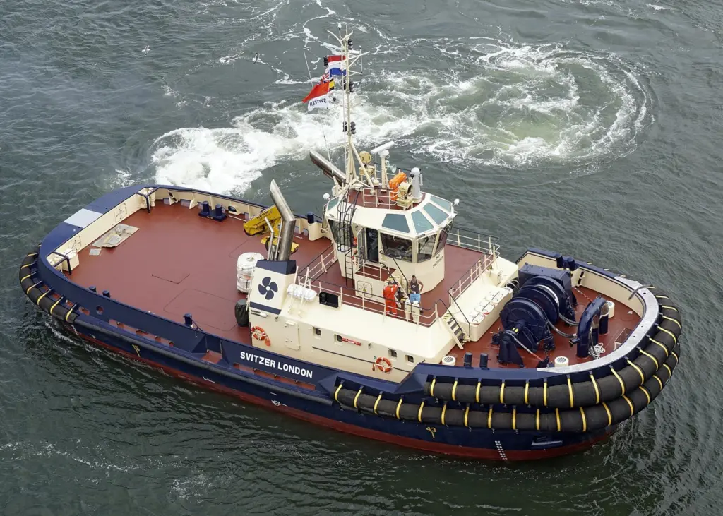Svitzer London is temporarily deployed to Svitzer’s Rotterdam fleet (photo courtesy Hans Hoffman)