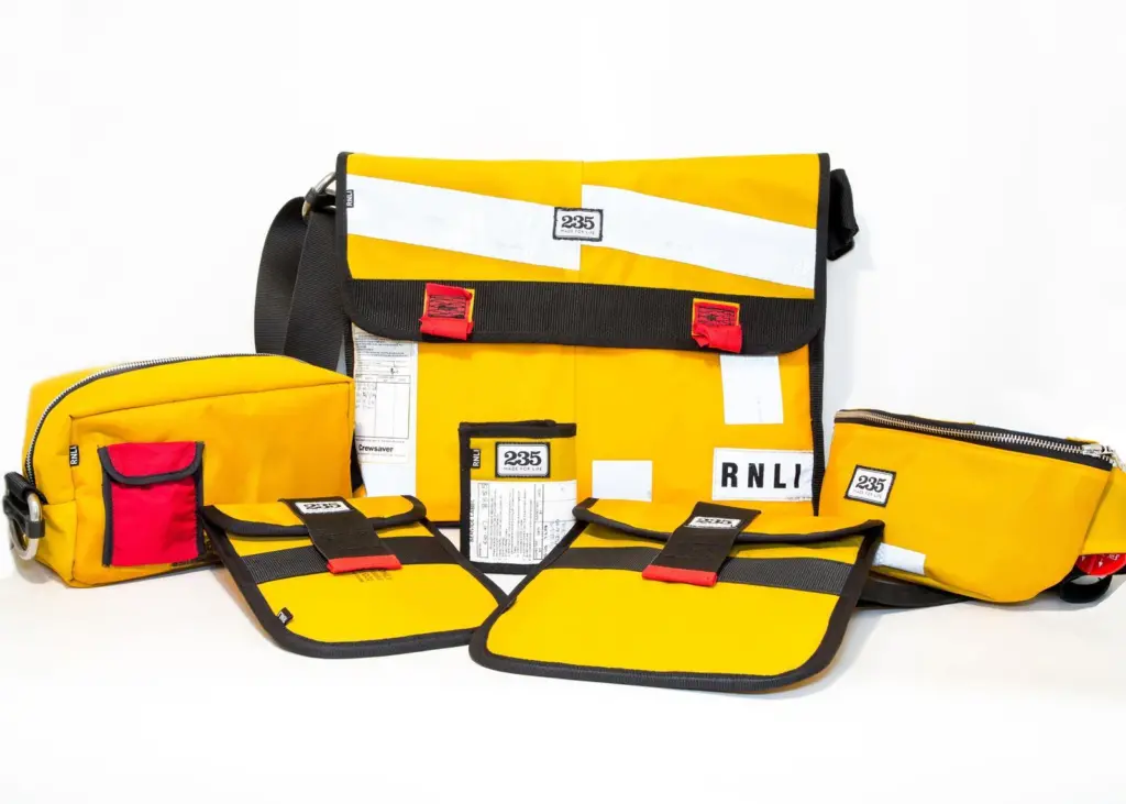 The RNLI's 235 Made For Life bag range
