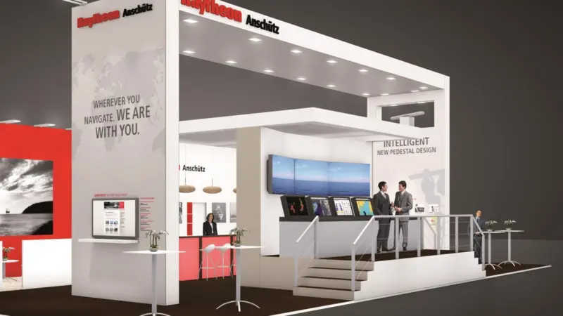 The Raytheon Anschütz stand is located in hall B6 at booth 304
