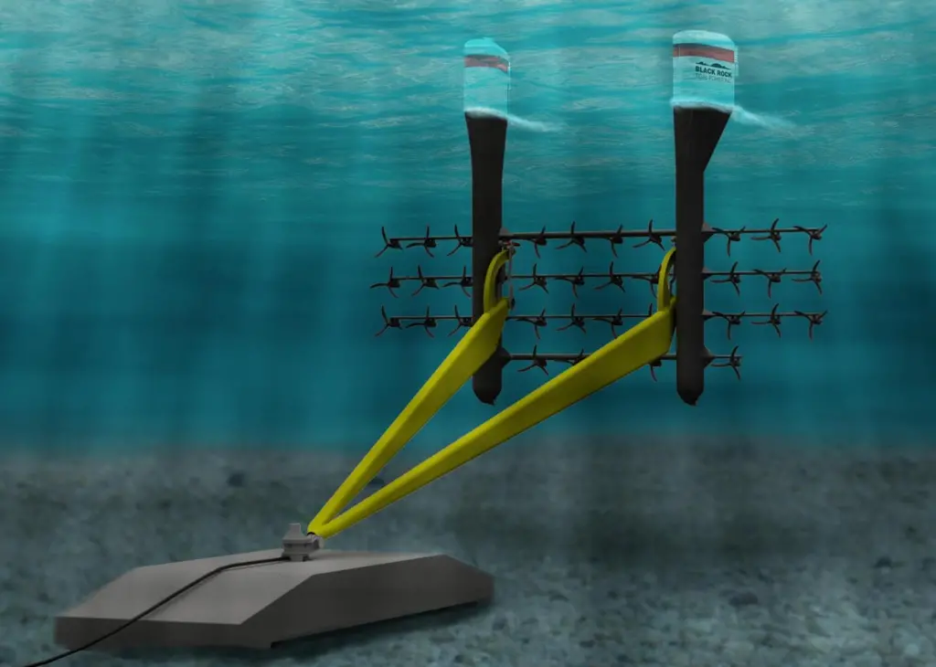 The STG is a light-weight, yet robust tidal generator