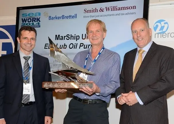 MarShip picked up the Spirit of Innovation award at Seawork in June