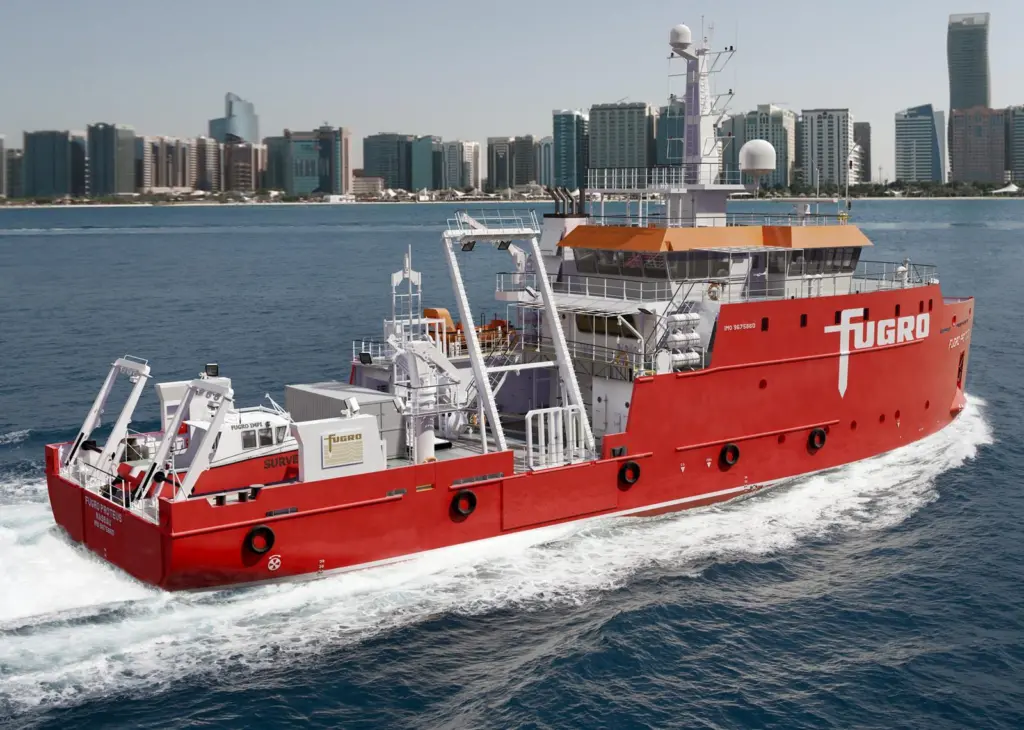 'Fugro Proteus' is the first vessel to be built directly by Damen for Fugro