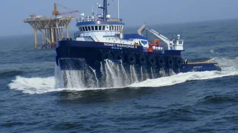 Signet Warhorse II is the most powerful towing vessel in Signet's fleet (Signet Maritime)_