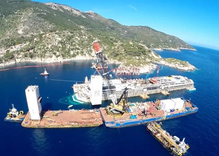 ‘Costa Concordia’ is being towed to Genoa for scrapping