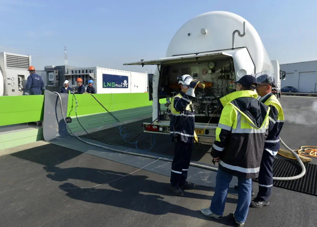Truck to ship bunkering has been taking place at Antwerp since 2012