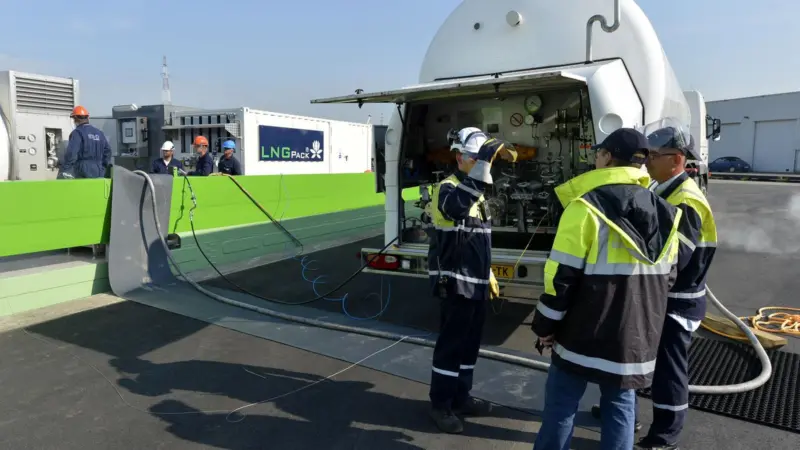 Truck to ship bunkering has been taking place at Antwerp since 2012