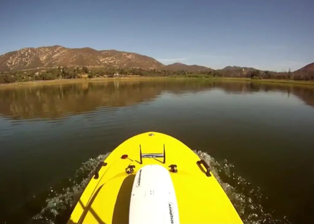 A demo survey of Lake Hodges