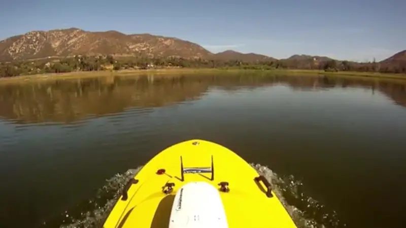 A demo survey of Lake Hodges