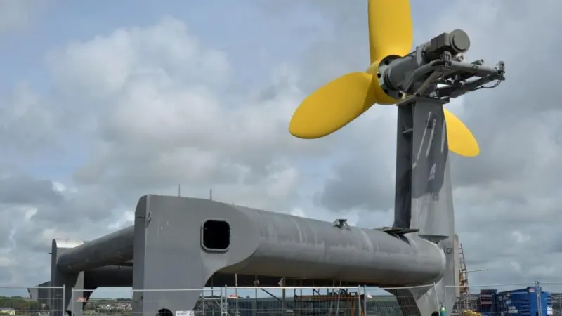The DeltaStream device will be among the world’s first grid-connected demonstration devices to generate green, sustainable and predictable tidal power