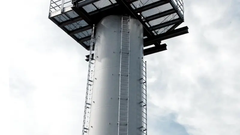 Safety Technology's turbine access training tower