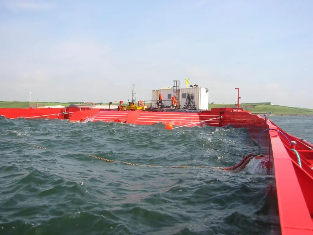 Could wave power herald a bright future for UK renewables? (Photo: Wave Dragon)