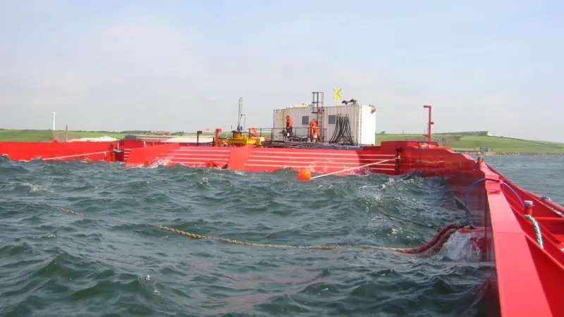 Could wave power herald a bright future for UK renewables? (Photo: Wave Dragon)