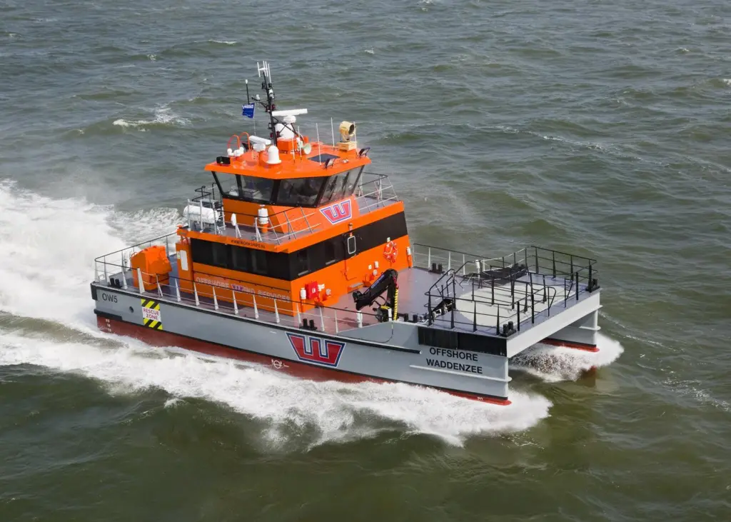 The FCS 2008 boasts Damen's Sea Axe hulls