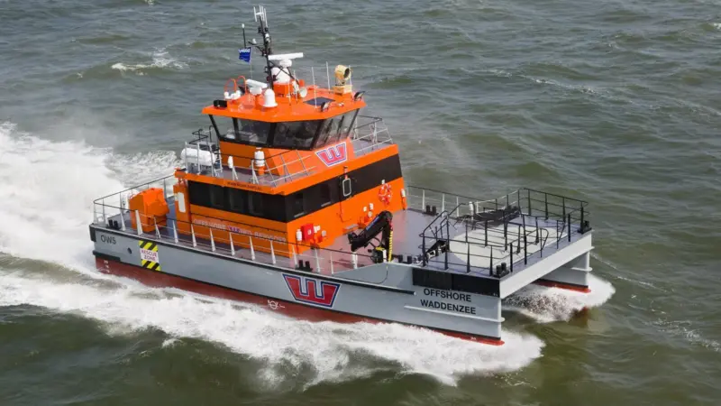 The FCS 2008 boasts Damen's Sea Axe hulls