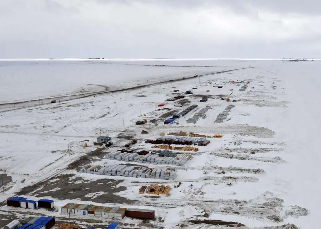 Early works at Sabetta Port on the Yamal Peninsula