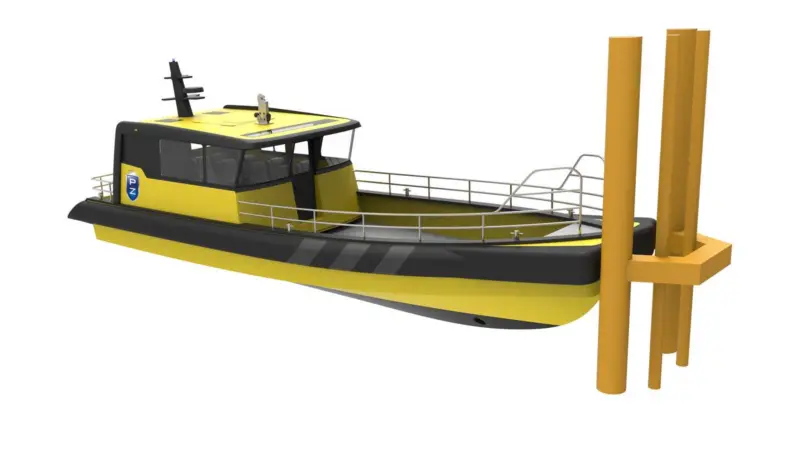 By designing the vessel for single point hoisting, Tuco Marine has directly targetted the third round offshore installations