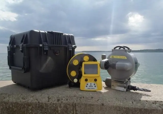 The Canadian-designed DTG2 Deep Trekker mini-ROV capable of operating at depths of 200ft for which Planet Ocean has been appointed distributor for the UK and Ireland