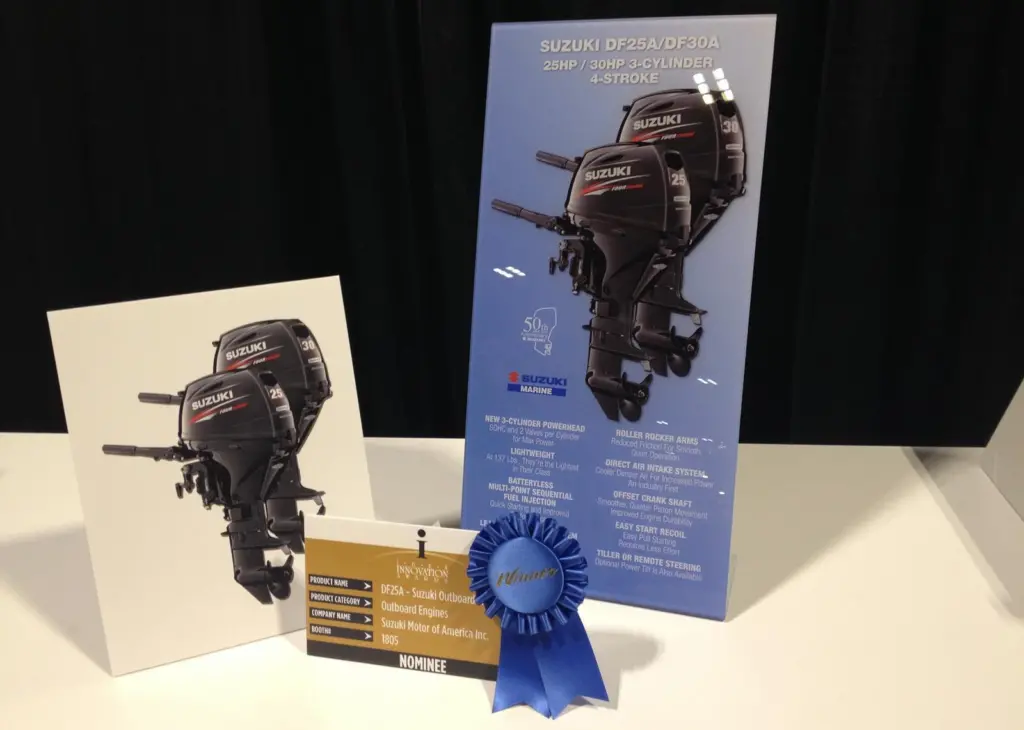 At just 62kg, these 25 and 30 horsepower outboards are the lightest in their respective
