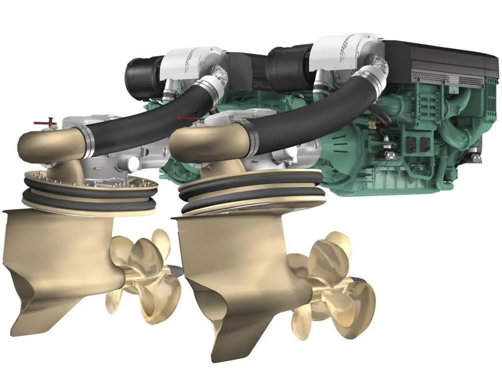 Volvo Penta IPS900 complete propulsion systems