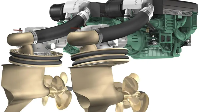 Volvo Penta IPS900 complete propulsion systems