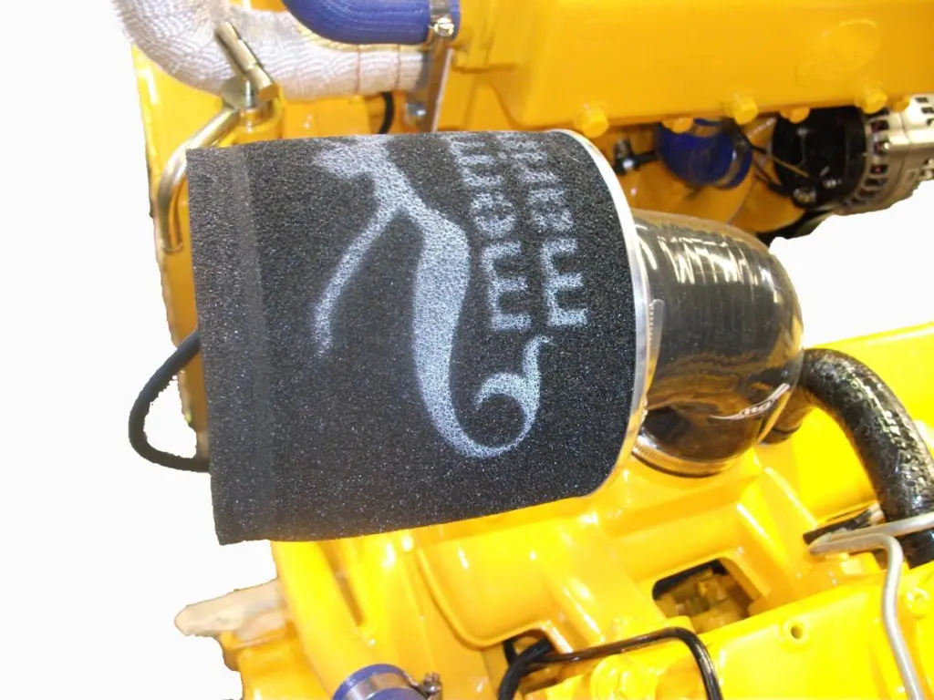 The J444NA which has been modified by Mermaid Marine
