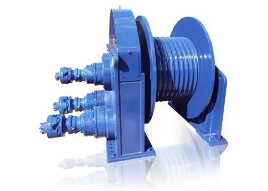 The 120 tonne unit for the PLA MMV, from NS Winches