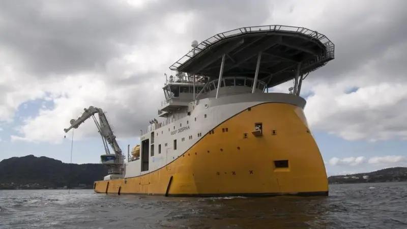 The project will utilise the 'Reef Despina'