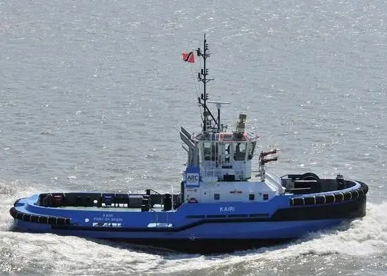 The ADT tug 2810 will provide towage service for LNG vessels in Trinidad and Tobago