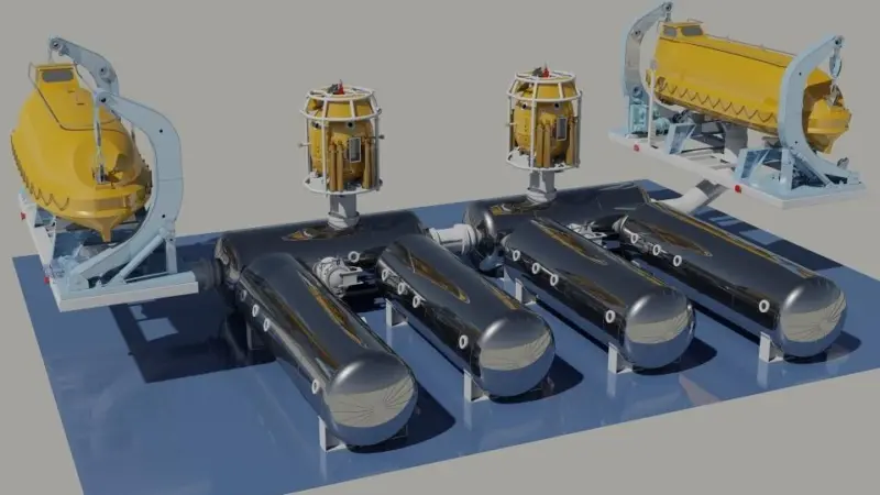 The dive system incorporates the latest mechanical and electrical design requirements