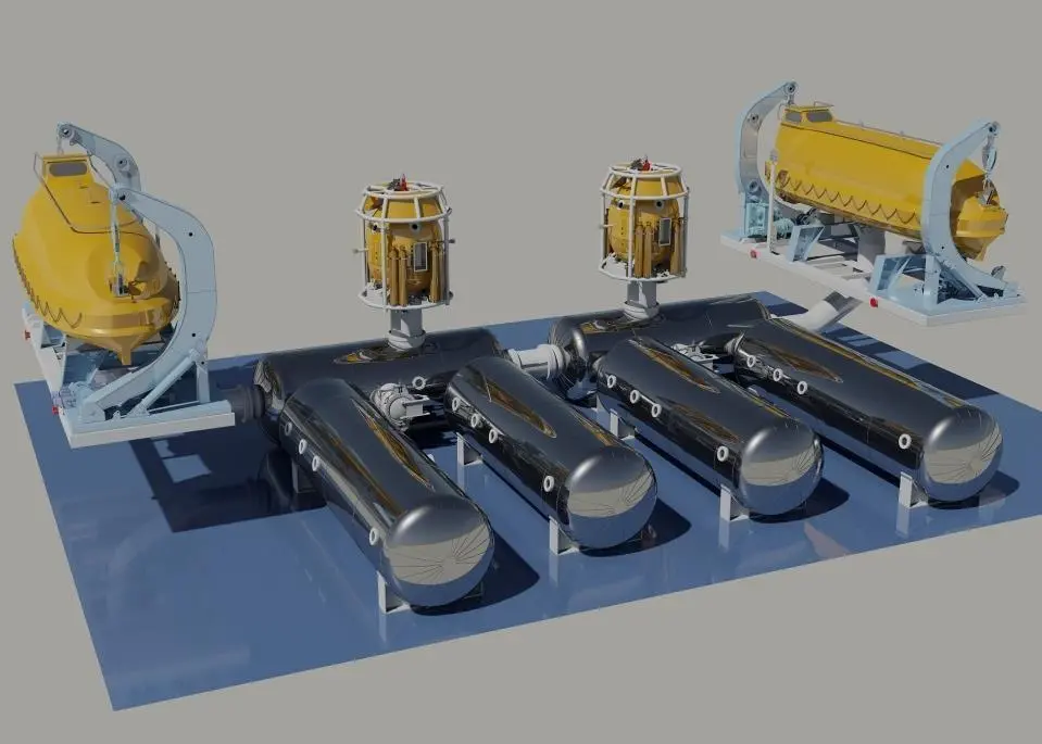 The dive system incorporates the latest mechanical and electrical design requirements