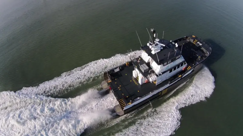 Following a healthy order book, Alicat is building 26m South Boat vessels for the first time. 'Seacat Intrepid' was recently launched.