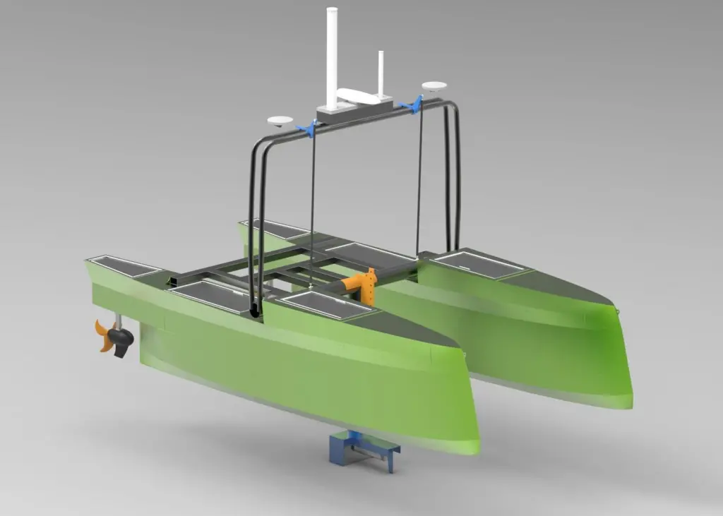 AUV-S's Multi-purpose Unmanned Surface Vessel (MUSV)