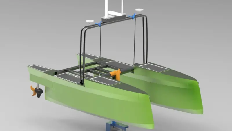 AUV-S's Multi-purpose Unmanned Surface Vessel (MUSV)