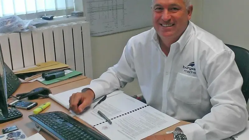 Brian Needle, Burgess Marine’s operations director