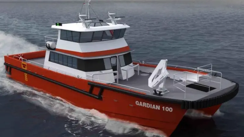 Halyard fitted exhaust systems to each of Alicat’s four Wind Farm Support Vessels built for energy supplier E.ON