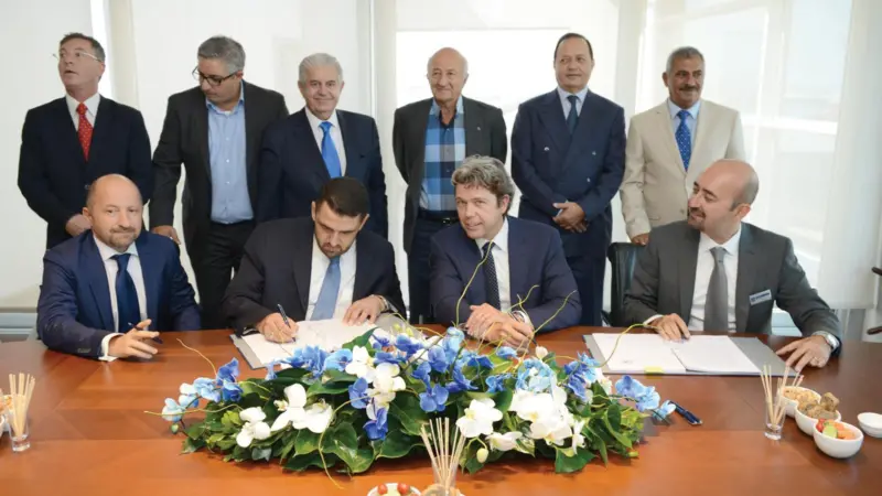The seven-vessel order contract was signed at Sanmar's headquarters (Sanmar)