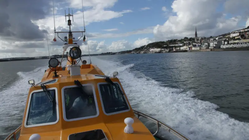 Cork's Safehaven pilot launch passing Cobh (c) Graeme Ewens