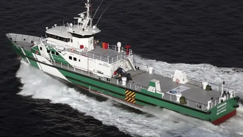 The requirement for a high speed vessel with steel hull form led to many challenges