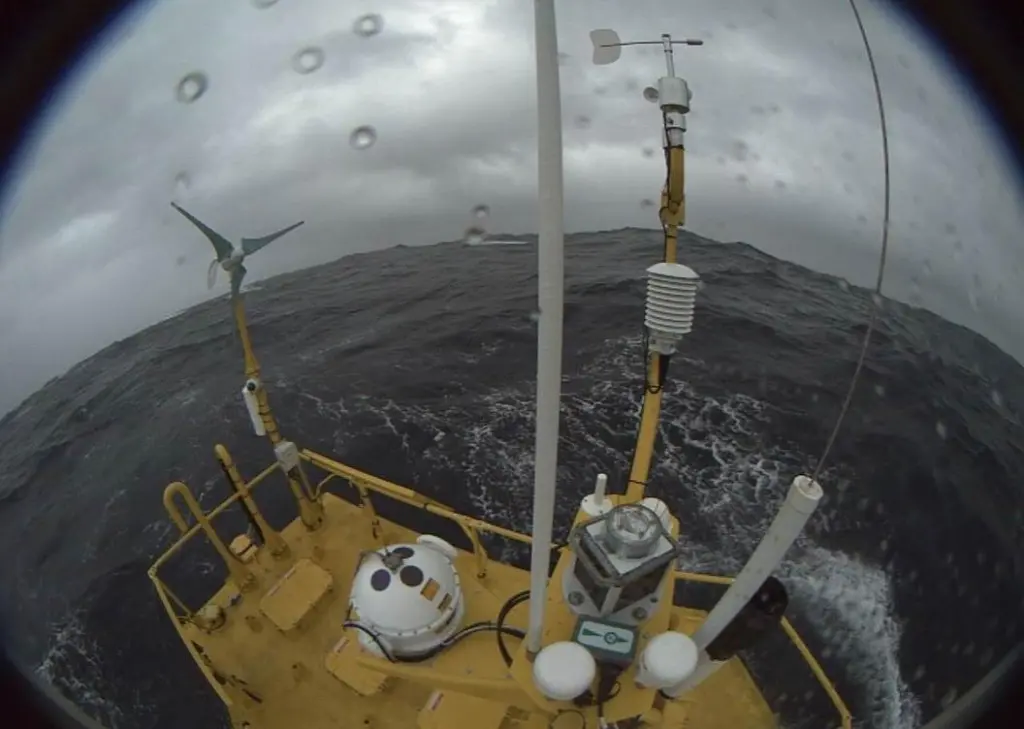 The storm as seen by the WindSentinel webcam