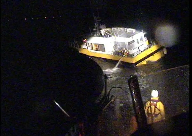The MAIB said that important lessons can be learnt from the windfarm vessel collision Photo: RNLI/Humber
