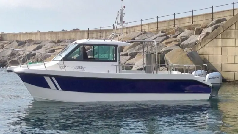 'Georgis' at Ventnor prior to sea trials