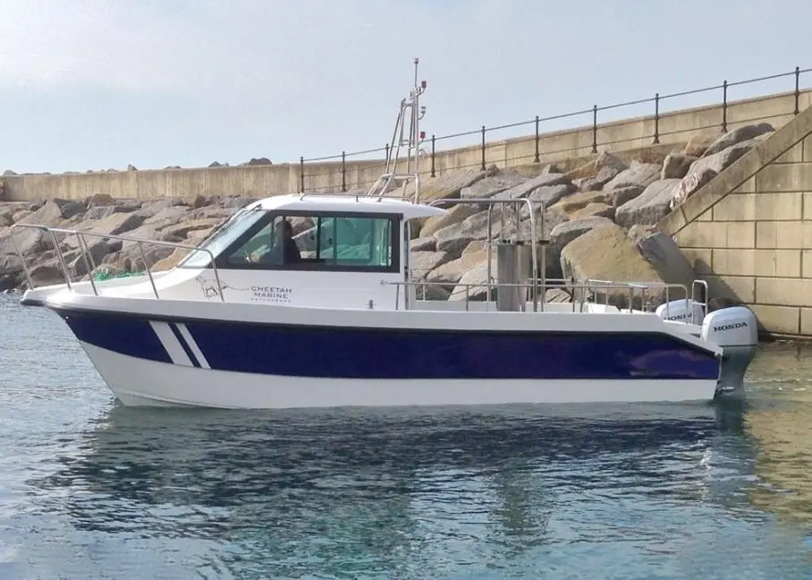 'Georgis' at Ventnor prior to sea trials