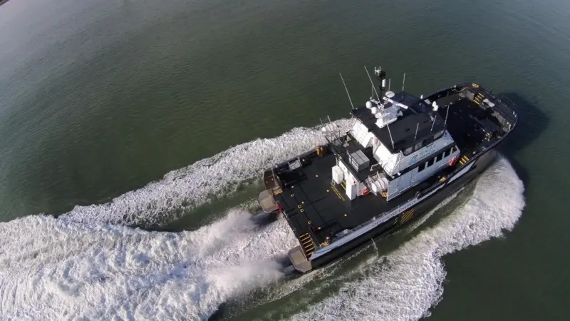 'Seacat Intrepid' is the first 26m workboat to benefit from the tank-testing programme