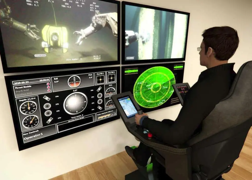 Underwater ROV sim