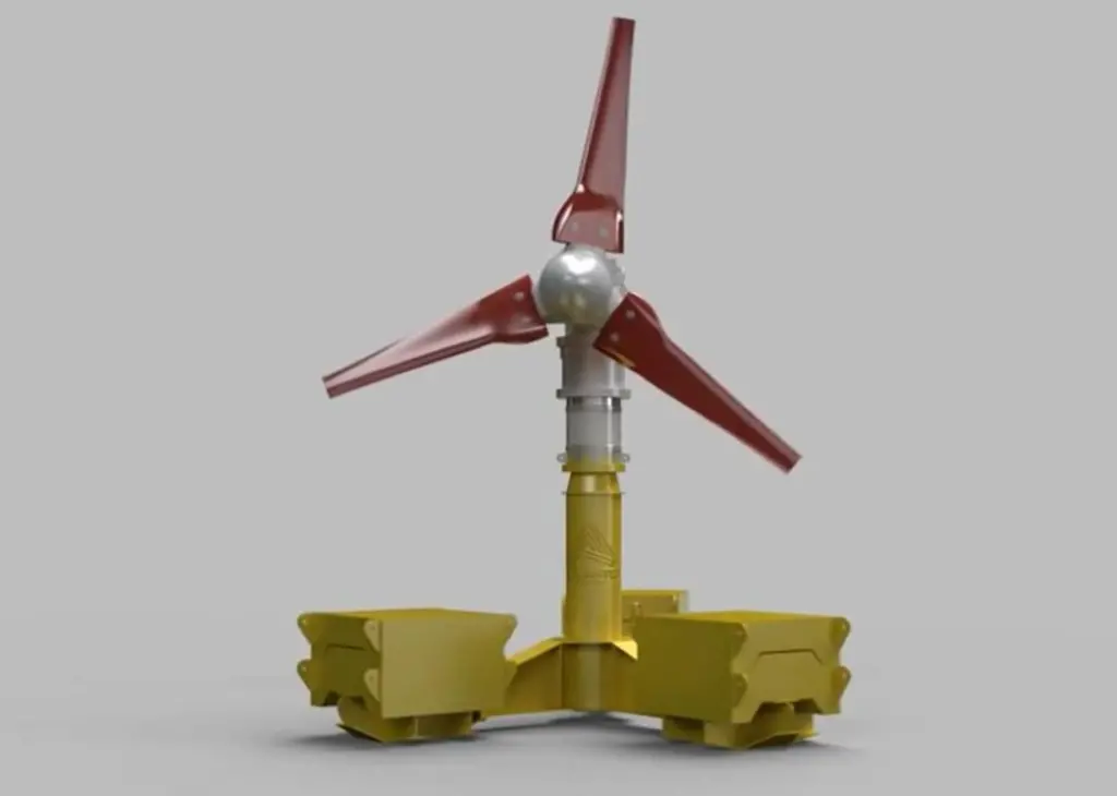 The Atlantis AR1500 tidal turbine has been designed in partnership with Lockheed Martin