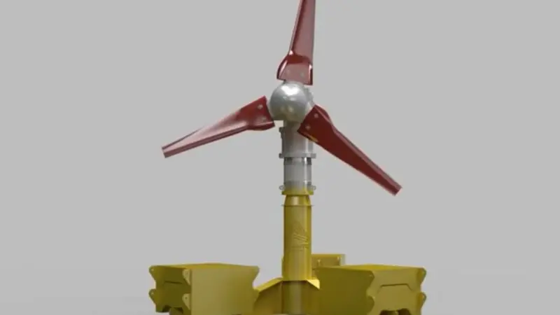 The Atlantis AR1500 tidal turbine has been designed in partnership with Lockheed Martin